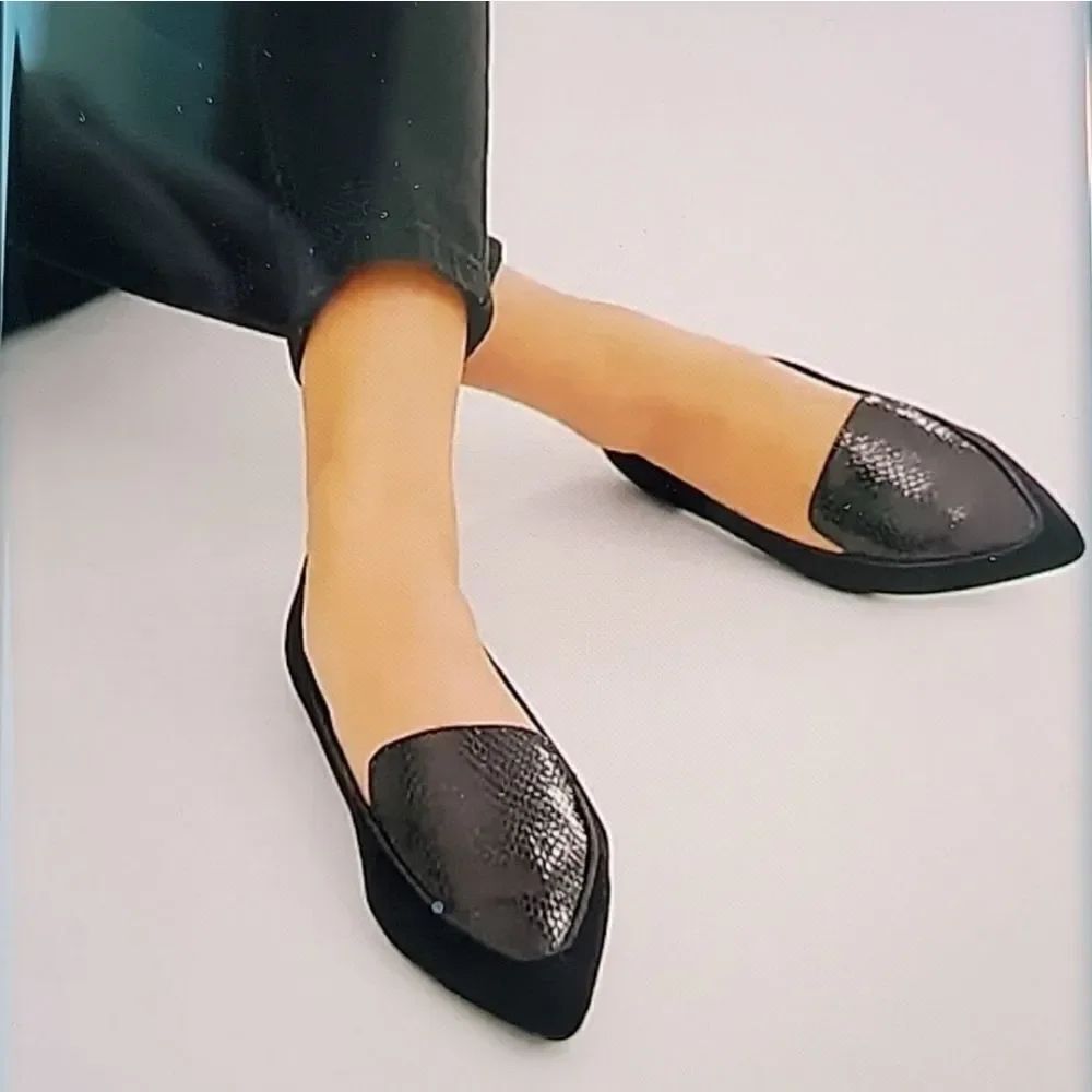 BRAND NEW REPORT SLIP-ON WOMEN"S POINTY TOE FLATS